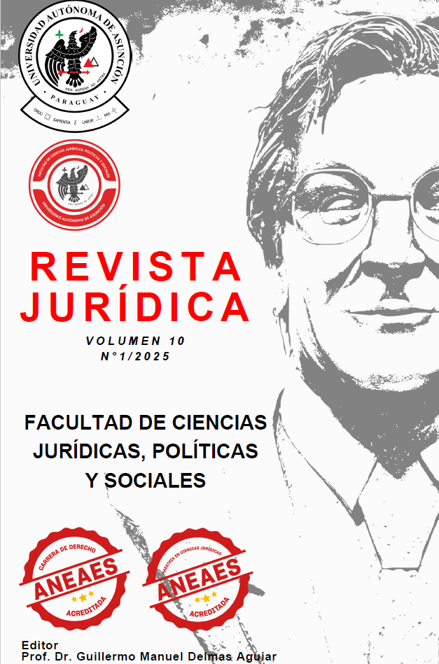 					Ver Vol. 10 Núm. 1 (2025): Revista Jurídica
				
